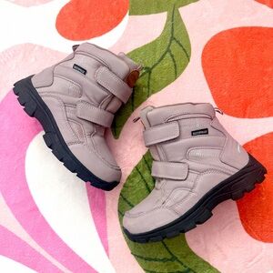 Kids Waterproof Winter Boots - Dusty Lavender